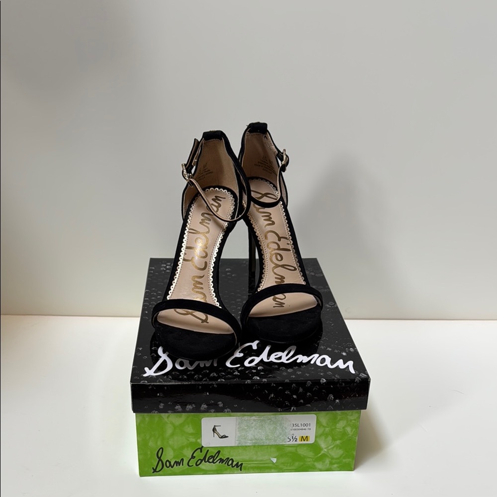 Sam Edelman Black Stiletto Heels